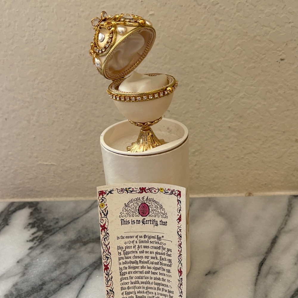 Limited Edition Miniature Jeweled Egg